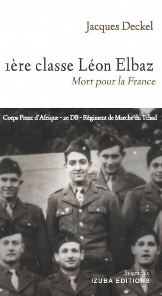Illustration:Première Classe Léon Elbaz - Mort pour la France