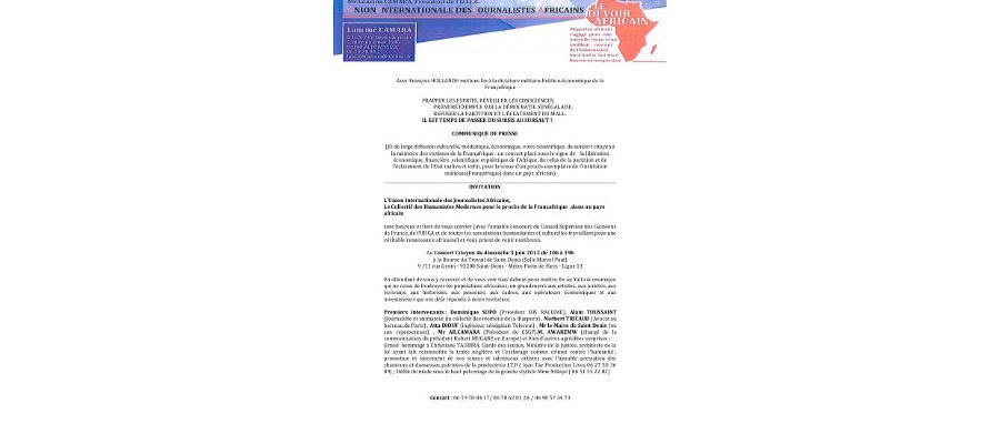 Image:Concert-Conférences : le procès de la Françafrique (3juin)