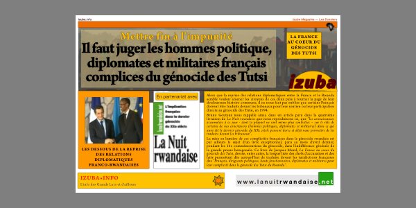Image:Il faut juger les hommes politique, diplomates et militaires français complices du génocide des Tutsi