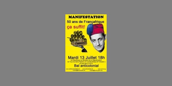 Image:50 ans de Françafrique, ça suffit !